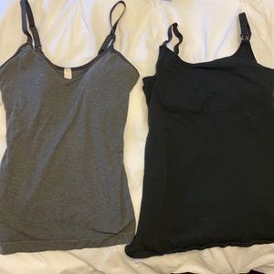 Auden nursing cami pair size S